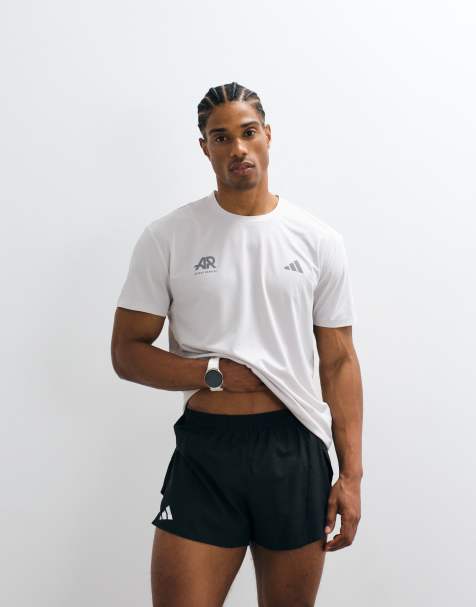 adidas Running Adizero Essentials shorts in black