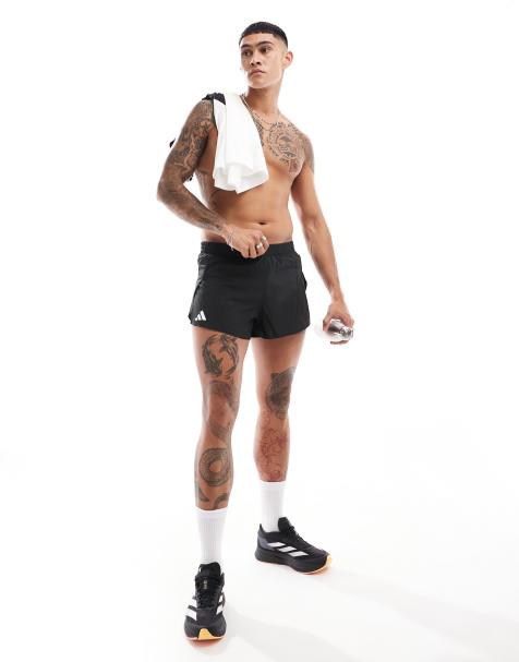 adidas - Running - Adizero - Essentials - Short in zwart - view 1