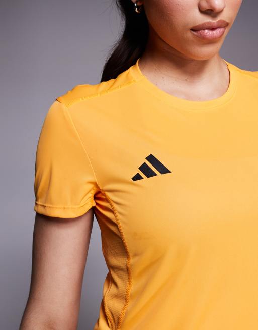 adidas Running - Adizero Essentials - T-shirt arancione, 2 di 4