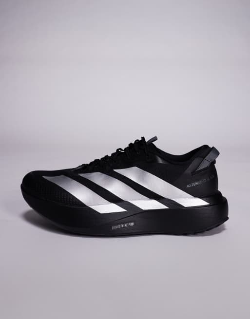 adidas Running - adizero EVO SL ART - Sneakers nere e argento, 2 di 5