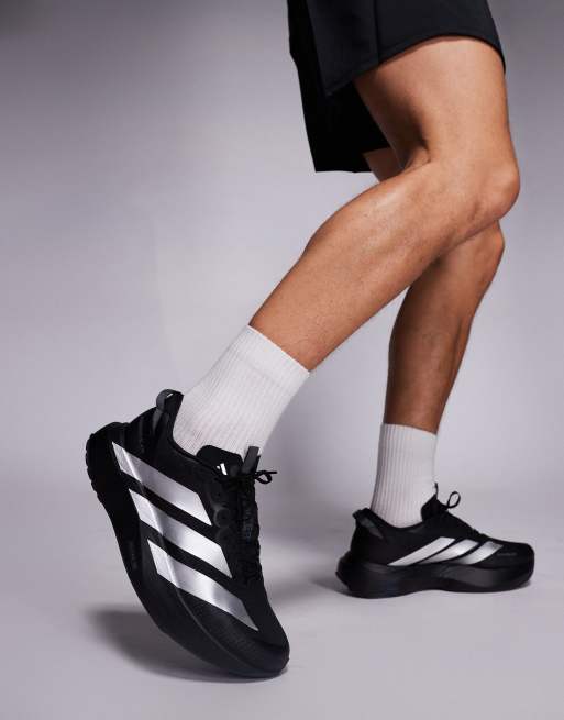 adidas Running – Adizero EVO SL ATR – Sneaker in Schwarz und Silber, 5 von 5