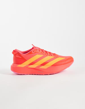adidas Running Adizero EVO SL ATR trainers in bright red and orange