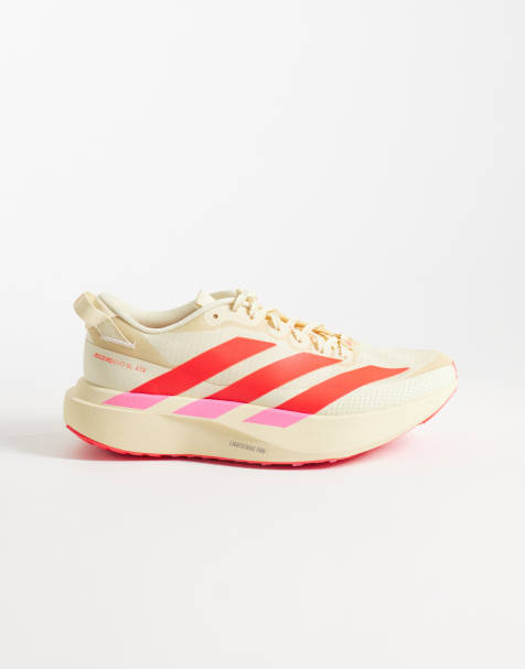 adidas Running - Adizero EVO SL ATR - Zapatillas de deporte color crema y rojas - view 1