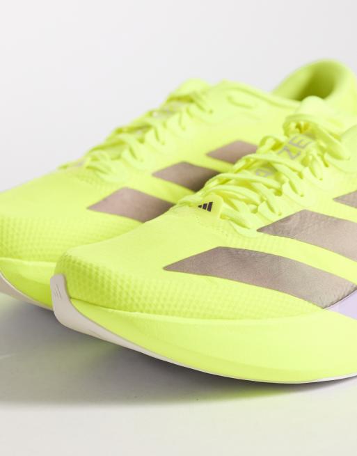 adidas Running - Adizero EVO SL - Baskets - Jaune et violet, 4 de 5