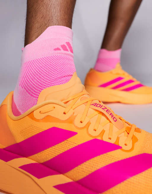 adidas Running - Adizero Evo SL - Baskets - Orange vif et rose, 5 de 5