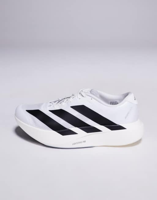 adidas Running – Adizero Evo SL – Biało-czarne buty sportowe, 2 z 5
