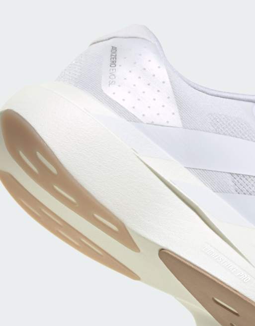 adidas Running Adizero EVO SL buty sportowe w całości białe, 4 z 5