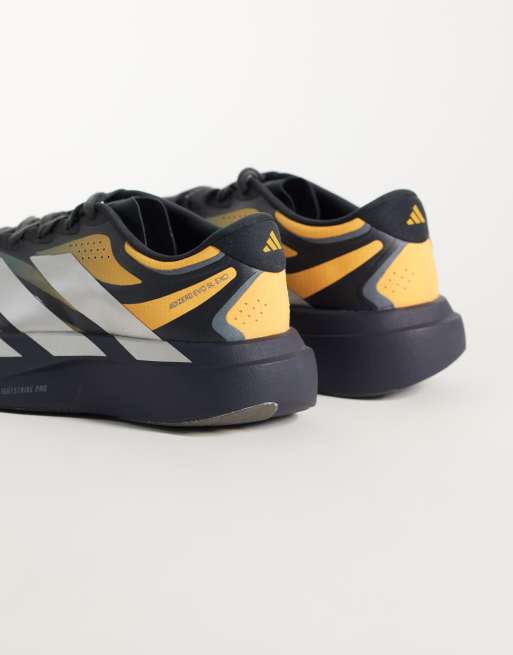 adidas Running Adizero EVO SL EXO Sneaker in grau, gelb und silber, 5 von 5