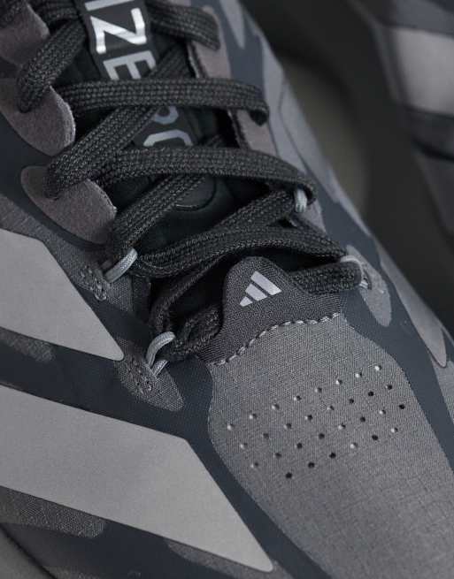 adidas Running Adizero Evo SL Exo sneakers in black and silver | ASOS