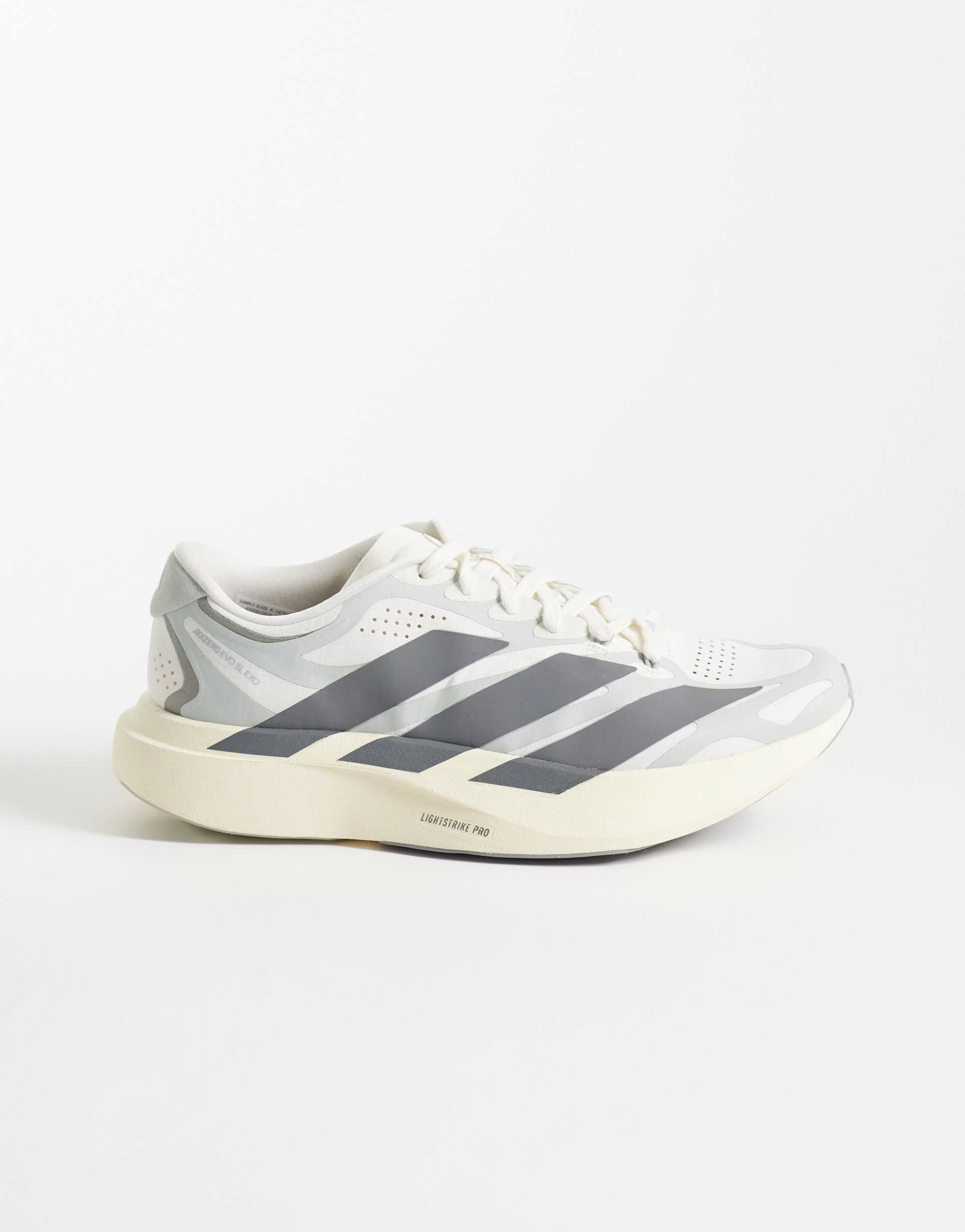 adidas running adizero evo sl exo sneakers in gray