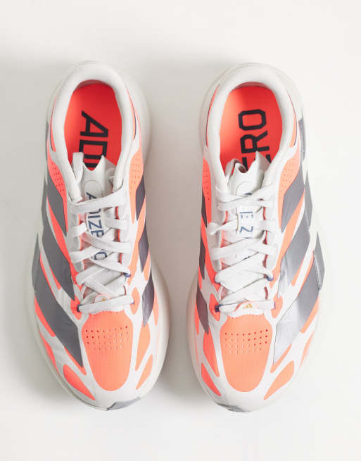 adidas Running Adizero Evo SL EXO sneakers in solar turbo and iron, 4 of 5