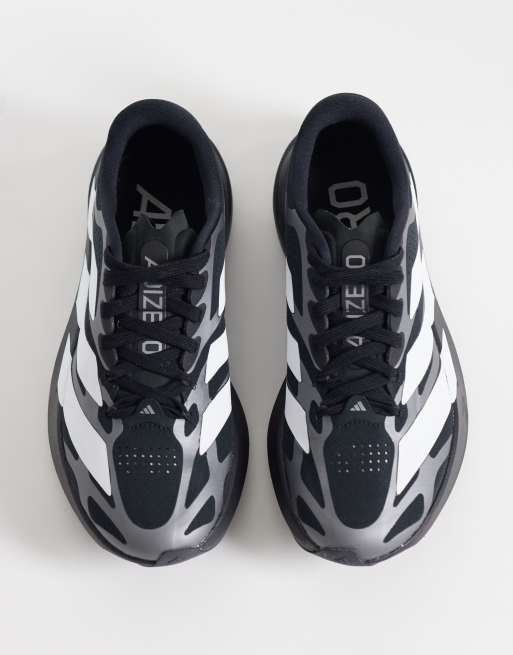 adidas Running Adizero EVO SL EXO trainers in black and silver, 2 of 5