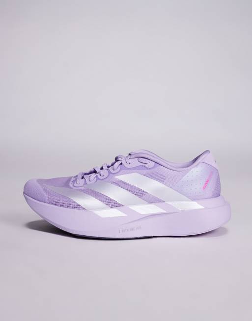 adidas Running – Adizero Evo SL – Lila och silverfärgade löparskor, 2 av 5