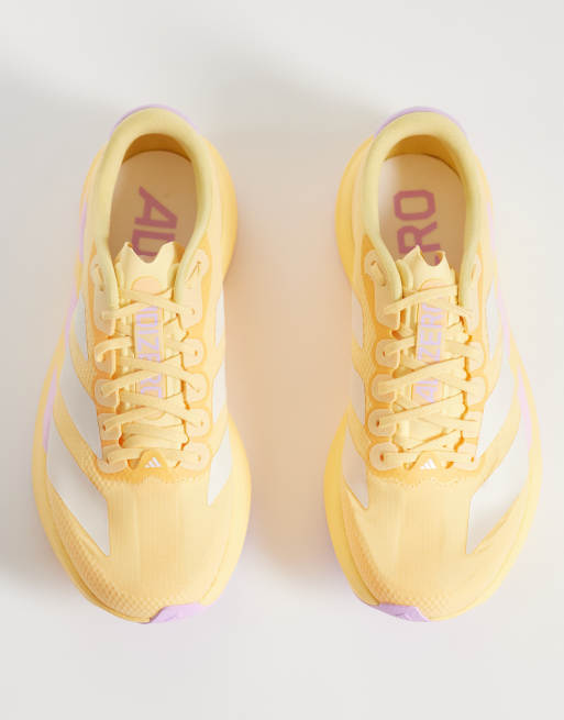 adidas Running - Adizero EVO SL - Orange og lyslilla sneakers, 3 af 5
