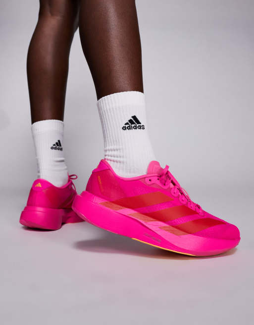 adidas Running - Adizero EVO SL - Pink/røde sneakers - Kun hos ASOS, 4 af 5