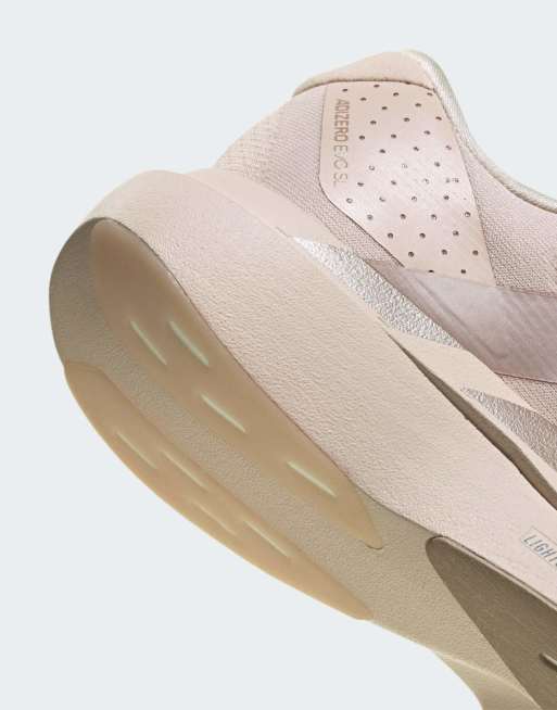 adidas Running Adizero EVO SL Sneaker in Beige und Pink, 4 von 5