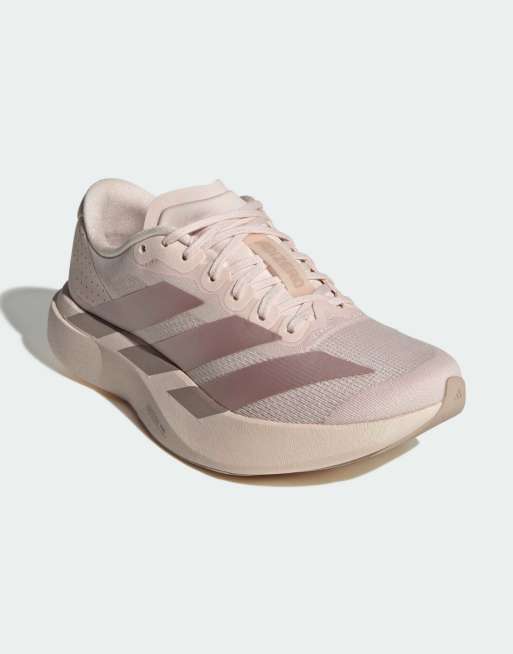 adidas Running Adizero EVO SL Sneaker in Beige und Pink, 5 von 5