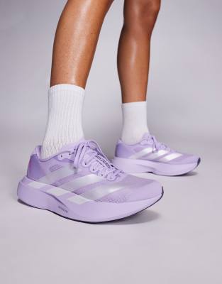 adidas Running - Adizero Evo SL - Sneaker in Lila und Silber
