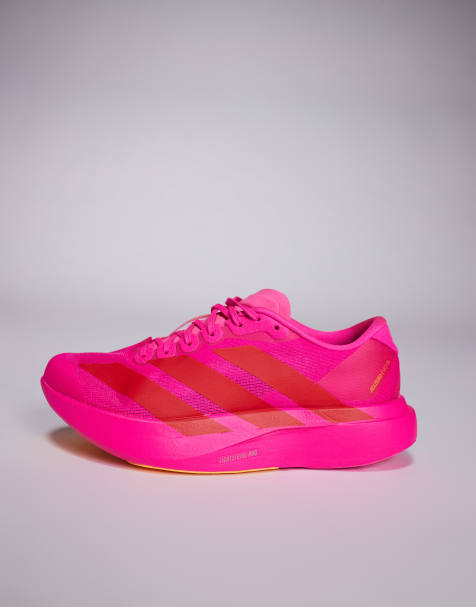 adidas Running – Adizero EVO SL – Sneaker in Pink und Rot, exklusiv bei ASOS - view 1