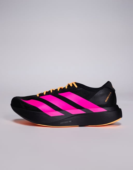 adidas Running – Adizero EVO SL – Sneaker in Schwarz und Rosa, 2 von 5