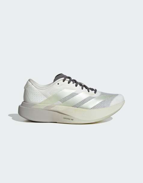 adidas Running Adizero EVO SL Sneaker in Wollweiß und Gold - view 1