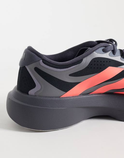adidas Running Adizero Evo SL sneakers in gray and pink, 3 of 5
