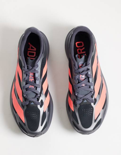 adidas Running Adizero Evo SL sneakers in gray and pink, 5 of 5