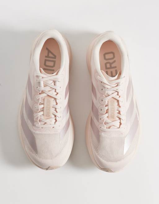 adidas Running Adizero EVO SL sneakers in light pink, 2 of 5