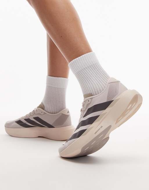 adidas Running Adizero Evo SL sneakers in lilac, 3 of 5