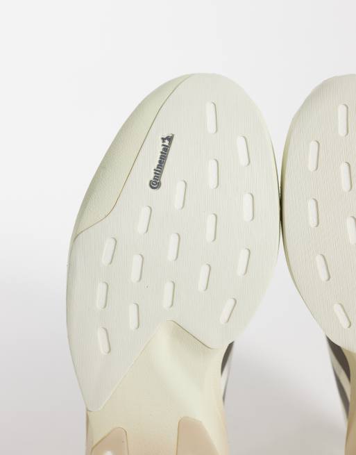 adidas Running Adizero Evo SL sneakers in off white and brown, 4 of 5