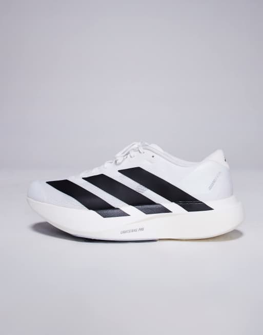 adidas Originals Evo sneakers in white and black