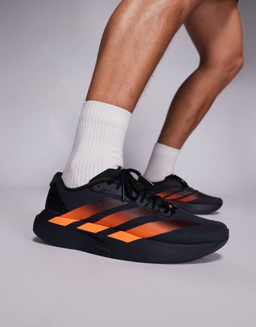 adidas Running - Adizero EVO SL - Sneakers nere e arancioni, 5 di 5