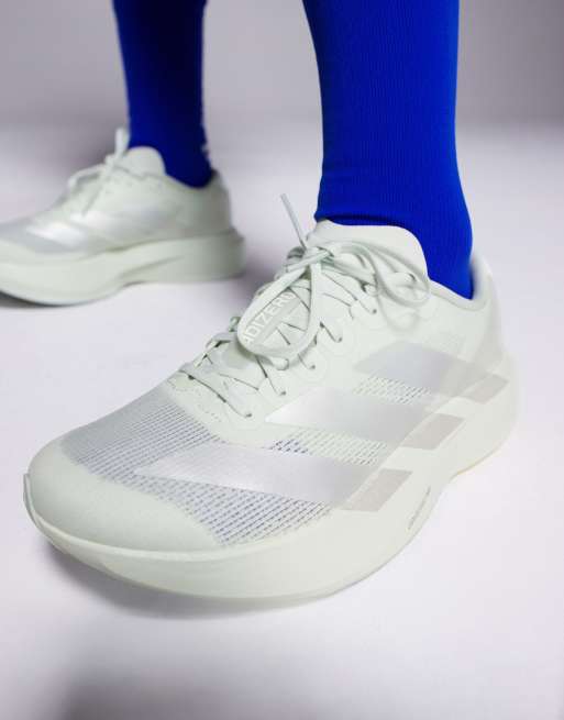 adidas Running Adizero EVO SL trainers in sage green