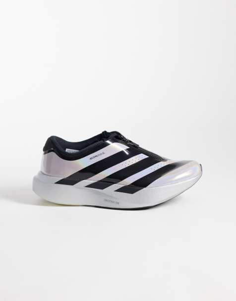 adidas Running Adizero EVO SL zip-up sneakers in black multi - view 1