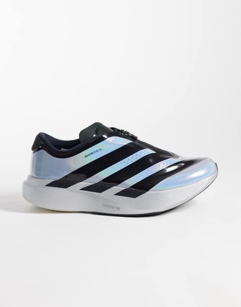 adidas Running Adizero Evo SL zip up sneakers in gray and black - view 1