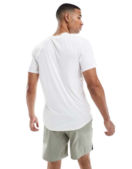 adidas Running - Adizero - Hvid T-shirt, 4 af 4