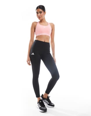 adidas Running - Adizero - Leggings in voller Länge in Schwarz