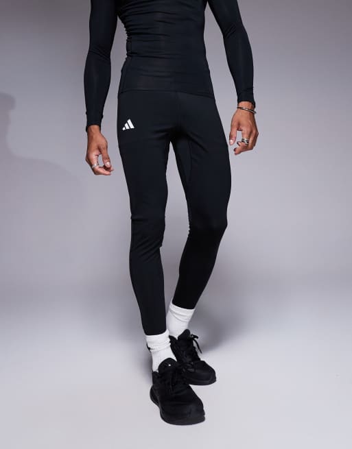 adidas Running Adizero leggings in zwart, 5 van 5