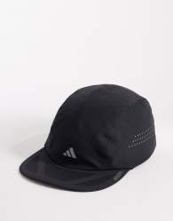 adidas Running Adizero lightweight climacool cap in black