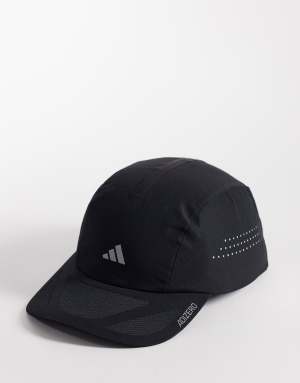 adidas Running Adizero lightweight climacool cap in black
