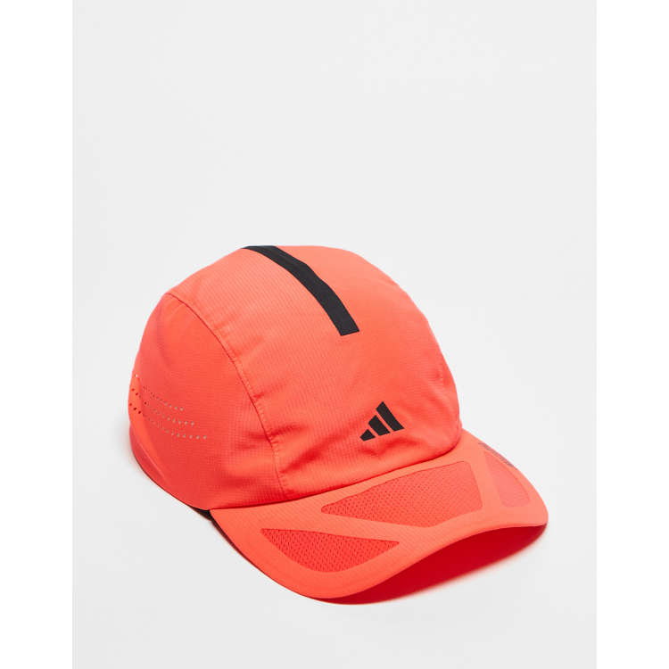 adidas Running Adizero lightweight climacool cap in red