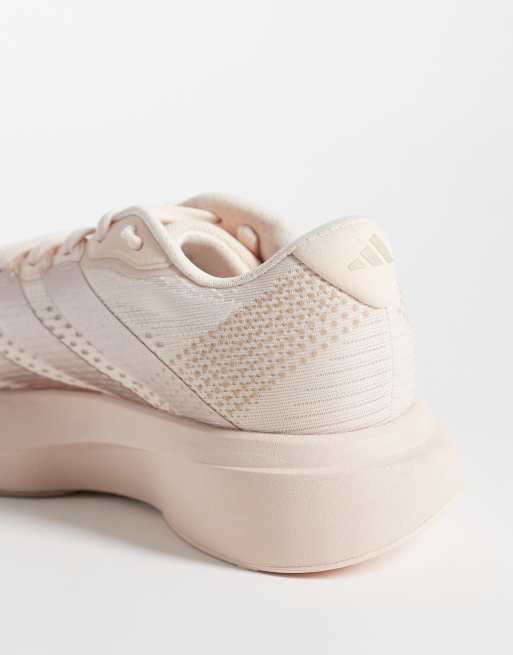 adidas Running Adizero Pacer sneakers i rosa och silver, 2 av 5