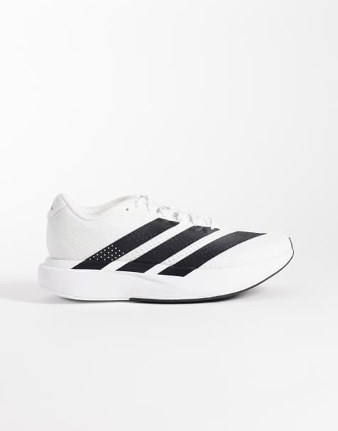 adidas Running Adizero Pacer sneakers in wit en zwart - view 1