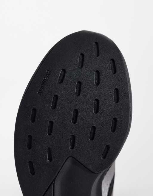 adidas Running Adizero Pacer trainers in black and grey, 5 of 5