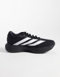 adidas Running Adizero Pacer trainers in black and white