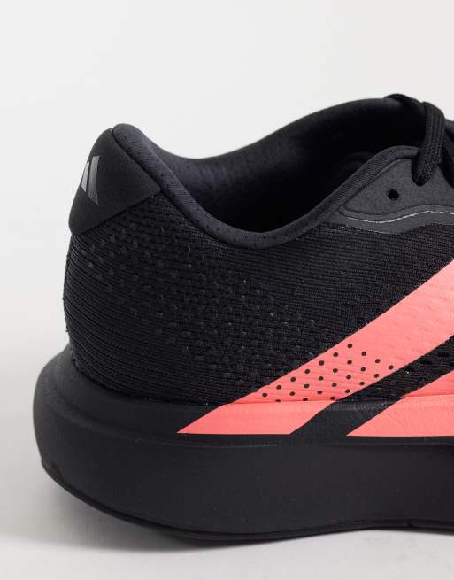 adidas Running Adizero Pacer trainers in black, 2 of 5