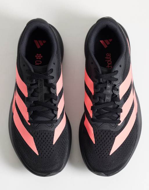 adidas Running Adizero Pacer trainers in black, 3 of 5