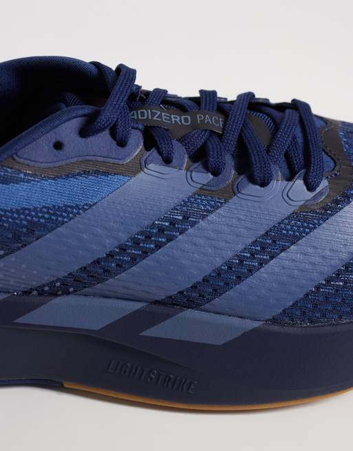 adidas Running Adizero Pacer trainers in navy, 3 of 5