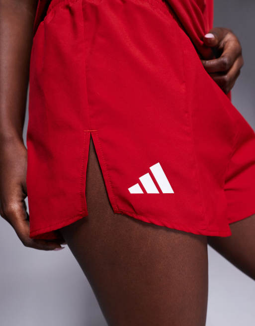 adidas Running - Adizero - Pantaloncini rossi, 2 di 5