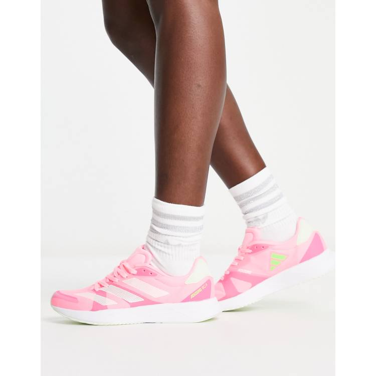 adidas Running - adizero rc 4 - Baskets - Rose | ASOS